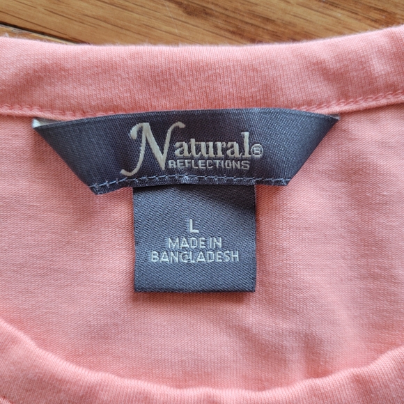 Natural Reflections Pink Sleeveless Midi Tank Dress - Picture 5 of 5